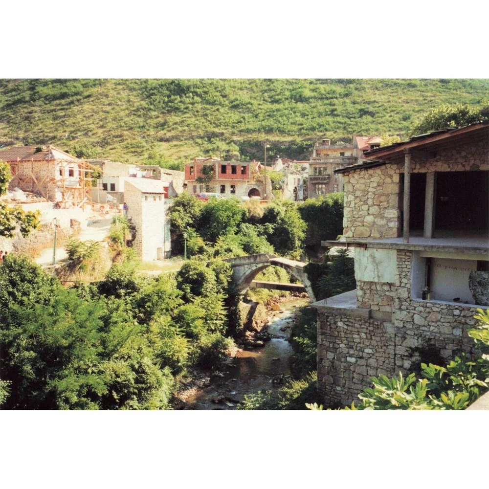 Vintage 1999 Bosnia Mostar SFOR US Soldiers War-Damaged Town Photo Lot of 8 - Picture 7 of 8